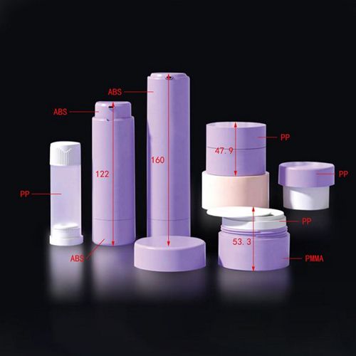Frascos y Botellas Airless, Reutilizables PMMA-JS