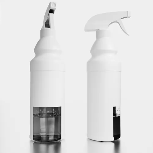 Botella pulverizadora de plástico con gatillo