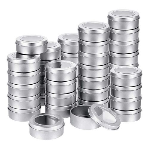 Frasco de aluminio con ventana